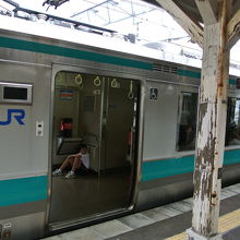 敦賀からの到着列車