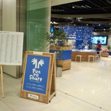 ハワイアン風で涼しそう