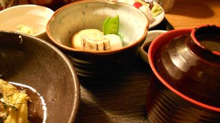 湯葉御前を食べる