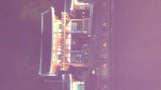 夜のライトアップ