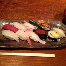 ランチがお得なお寿司屋さん
