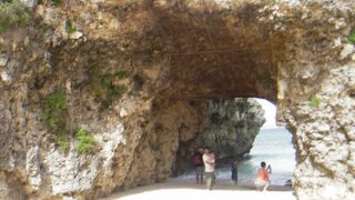 宮古島のパンフレットでよく見る風景