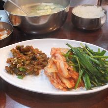 キムチ類も絶品