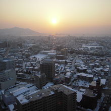 冬の夕暮れいいいです