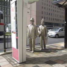 黒田清輝と、弟子の山下兼秀