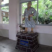 こちらは上野の西郷さんに似ていますね