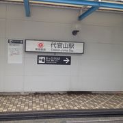 渋谷の隣にある小さな駅です