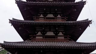 国内最古の五重の塔