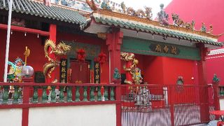 チャイナタウンの寺院