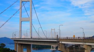 晴れていれば絶景!　レンタサイクルで風を切って橋を渡るのは超オススメ!