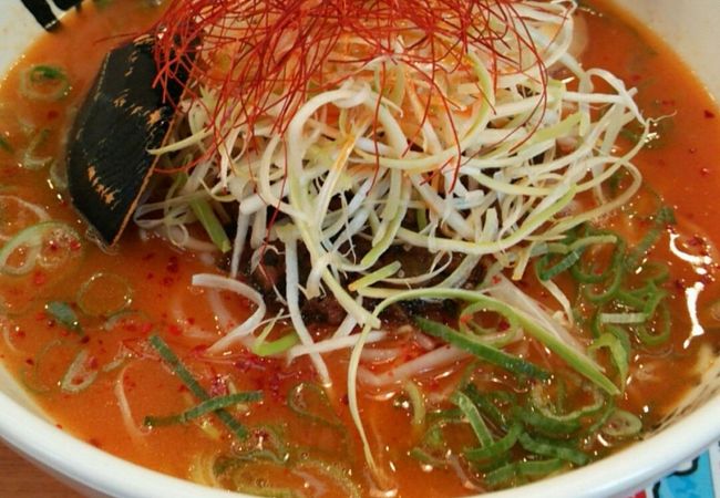 国道沿いのラーメン屋さん