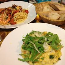 パリでイタリアン？お味は普通でした。