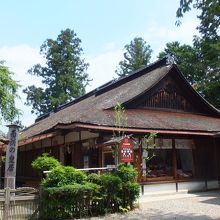 南朝の皇居だった建物