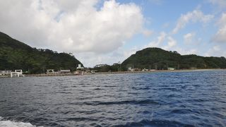 陸の孤島、船浮。上原港から行った方がいいでしょう。