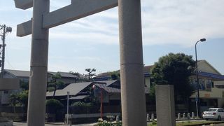 徳川家が寄進した鳥居!!