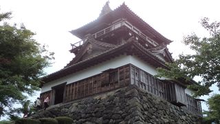 木造天守閣のお城