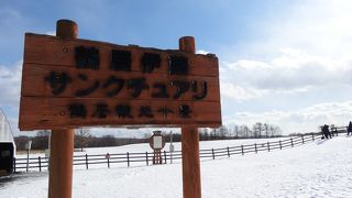 丹頂鶴の飛来スポットです