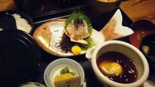 鯛の入った卵かけご飯。