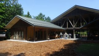 お花を見ながら緑に触れて散策しました