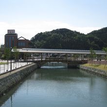 木組みの橋です。