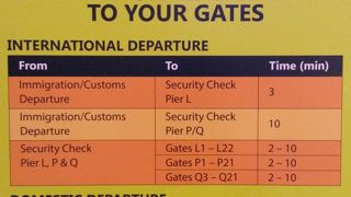 KLIA2は搭乗口まで非常に時間がかかります