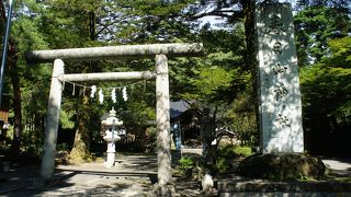 歴史は新しく、創建は明治20年