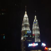 部屋からのツインタワー