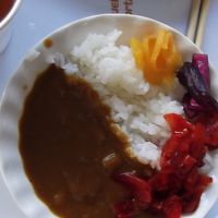 朝からカレー