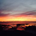 日本海に沈む夕陽が観れる温泉