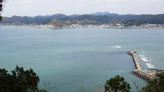 日本の防衛の砦として使用されていた大房岬（たいぶさみさき）