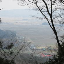 斗蔵寺から見える角田の田園風景です。