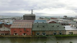 雨の小樽運河でした。