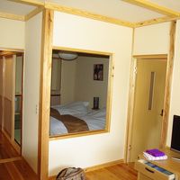 和洋室杉の抄の寝室