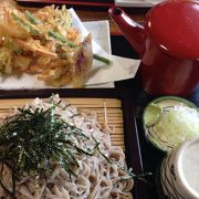 地元産の蕎麦粉使用