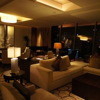 プレジデンシャルスイートにアップグレードして頂きました!