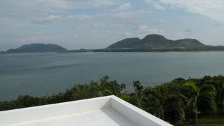 眺めが良いテラスは最高です