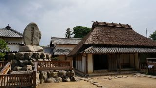 思っていたより立派な生家