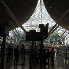 エアロ・トレインが到着した場所