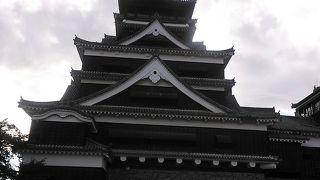 日本三名城の熊本城