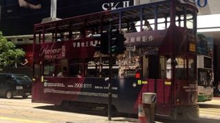 これぞ香港！の光景。