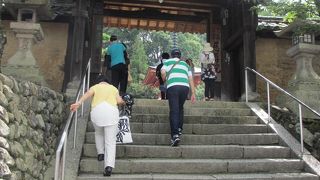 弘法大師のお母様が晩年暮らしたお寺