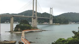 加部島を結ぶ橋です