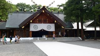 北海道で最も人々が崇敬する神社