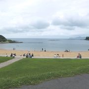 波戸岬の海水浴場