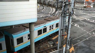 今は京都まで京津線でつながってます