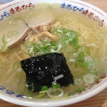 あっさり塩ラーメン