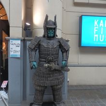 入り口の大魔神