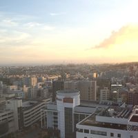 部屋から見た朝焼け