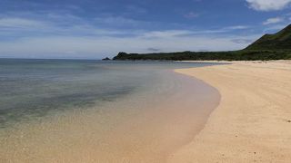 誰もいない静かな海岸