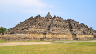 綺麗に整備された世界遺産